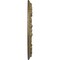 Ekena Millwork Ribbon with Bow Medallion (Canopies up to 7 1/2"), 12 1/4"OD x 7 1/2"ID x 7/8"P, Mississippi Mud CM12RIMMC - alternate 4